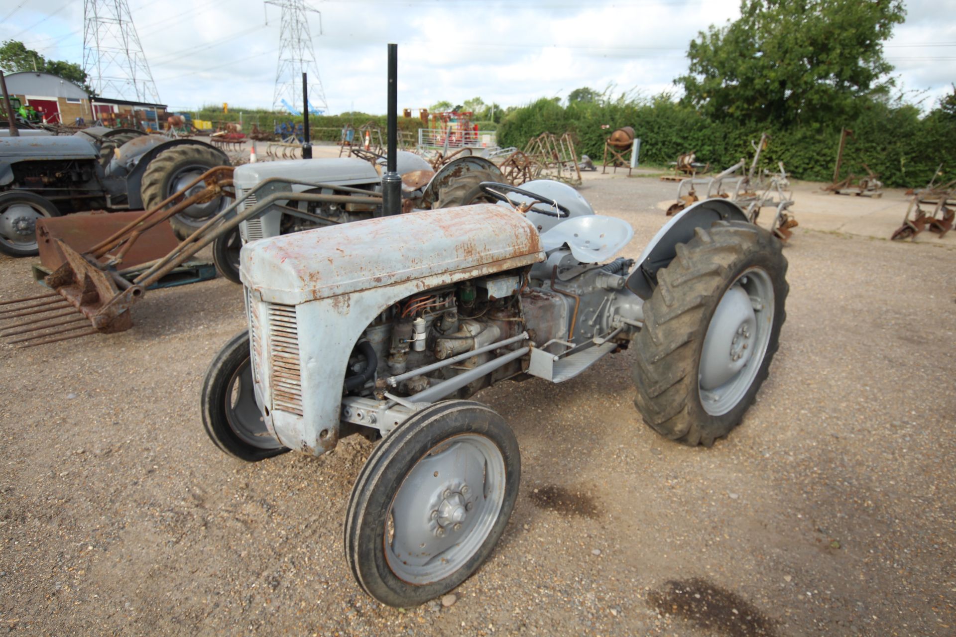 Ferguson TED 20 petrol/ TVO 2WD tractor. Has not been running recently. Key held.