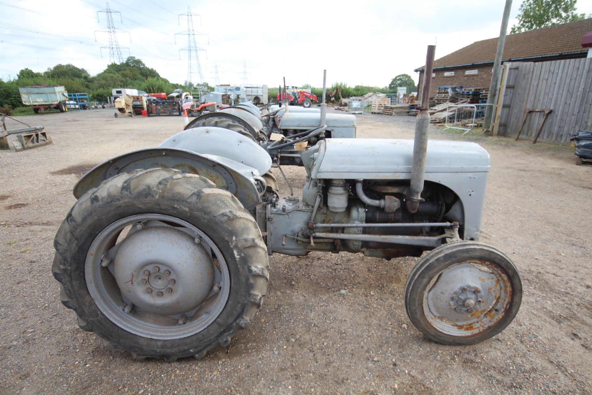 Ferguson TEF 20 diesel 2WD tractor. Serial number 411731. Built Wednesday 22 September 1954. - Image 4 of 66