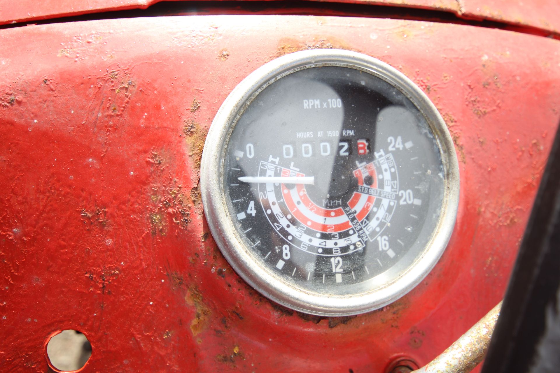 Massey Ferguson MF35 3-cylinder diesel 2WD tractor. Serial number SNM228035. Built Wednesday 22 - Image 56 of 61