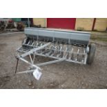 Massey Ferguson 13 row Suffolk coulter Multi-Purpose Seed Drill. Model 711. Serial Number S5286.