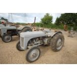 Ferguson TEE 20 narrow 6V petrol/ TVO 2WD tractor. Serial number 180108. 1951. With Howard reduction