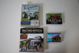 The Ferguson Tractor Story by Stuart Gibbard; Tractors in Focus by Peter Love; Know Your Tractors by