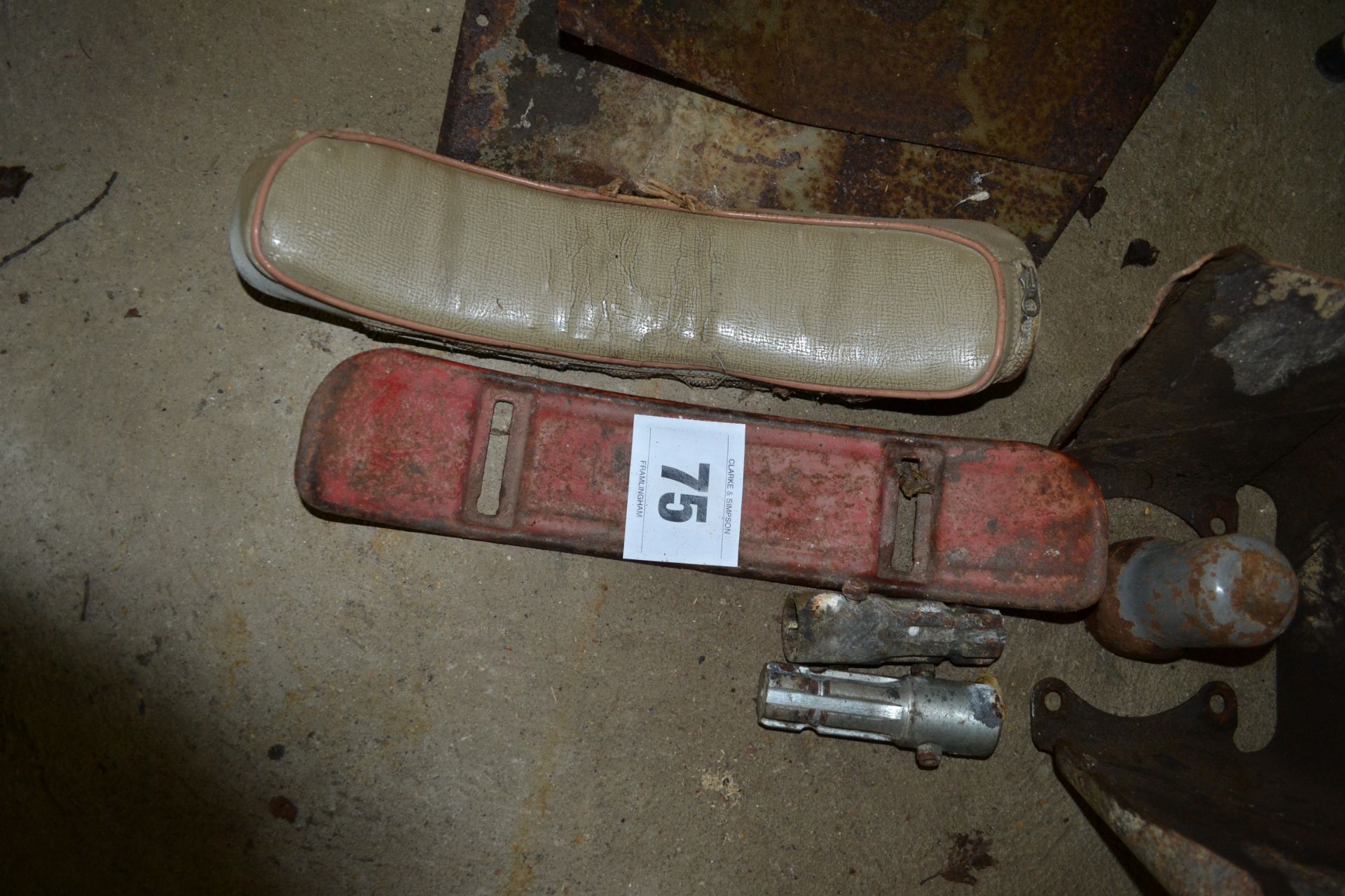 Tractor spares to include mudguard extensions, PTO Cap, 35 seat back, PTO adapters etc. - Image 3 of 5