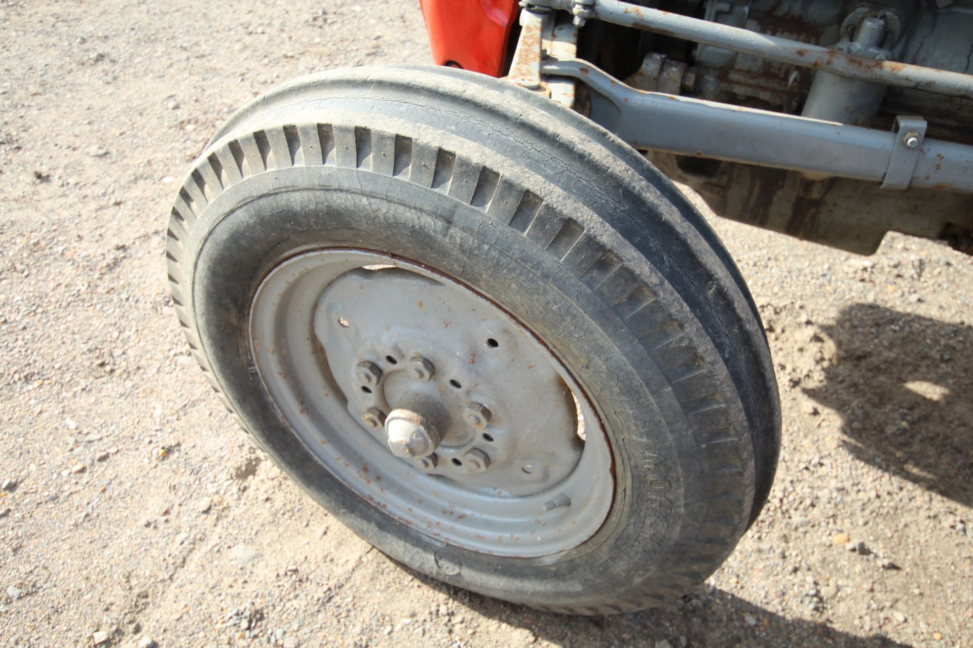 Massey Ferguson MF35 3-cylinder diesel 2WD tractor. Serial number SNM228035. Built Wednesday 22 - Image 37 of 61