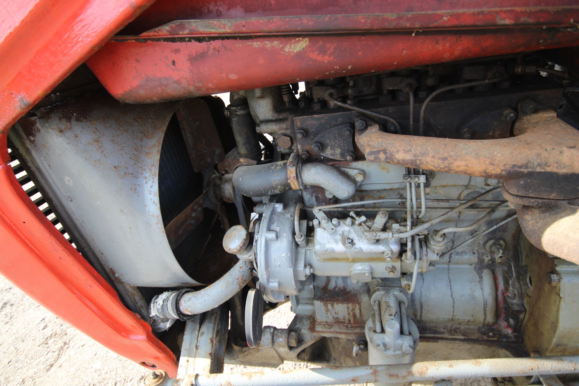 Massey Ferguson MF35 3-cylinder diesel 2WD tractor. Serial number SNM228035. Built Wednesday 22 - Image 42 of 61