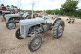 Ferguson TED 20 petrol/ TVO 2WD tractor. Serial number 411748. Built Wednesday 22 September 1954.