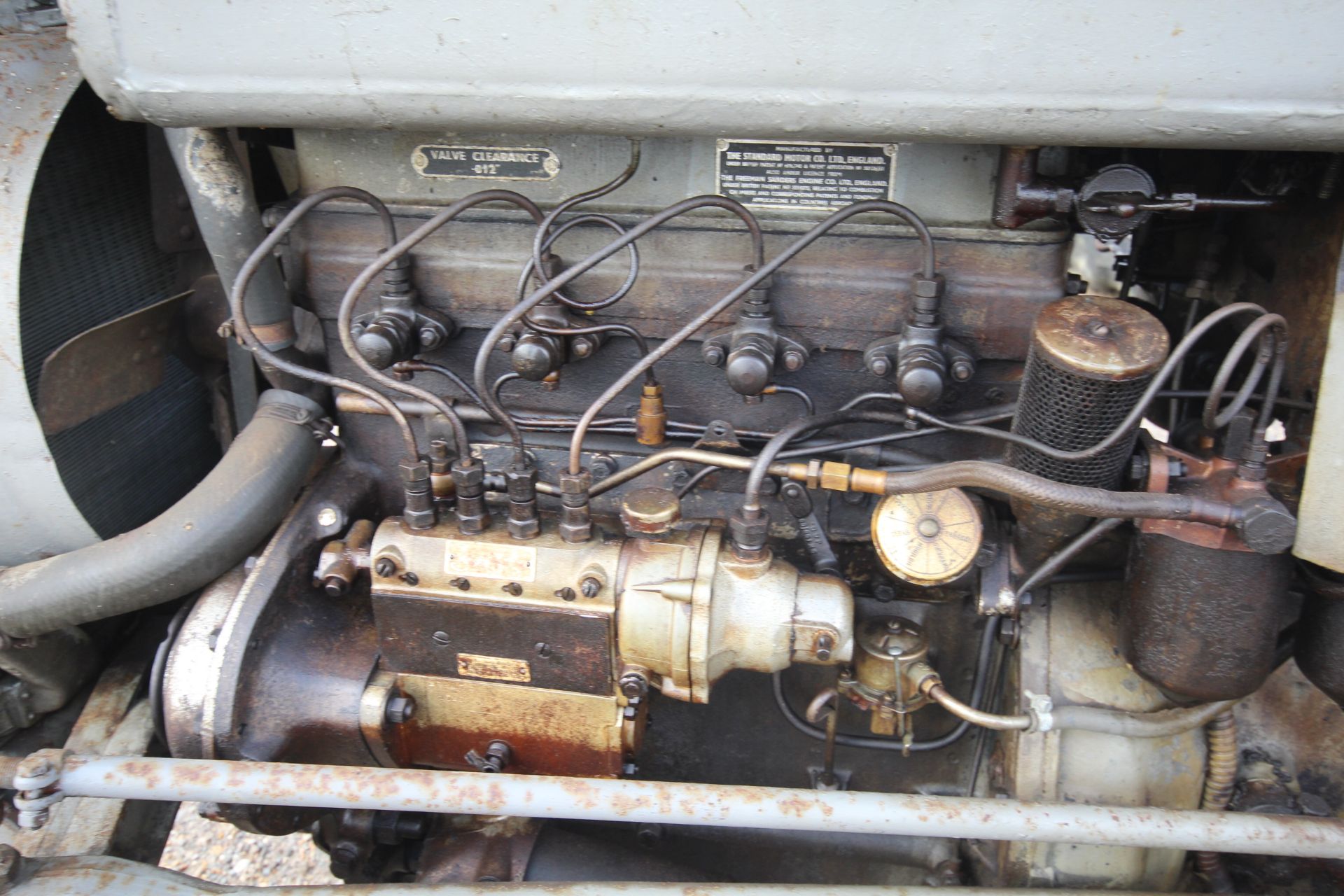 Ferguson TEF 20 diesel 2WD tractor. Serial number 411731. Built Wednesday 22 September 1954. - Image 47 of 66