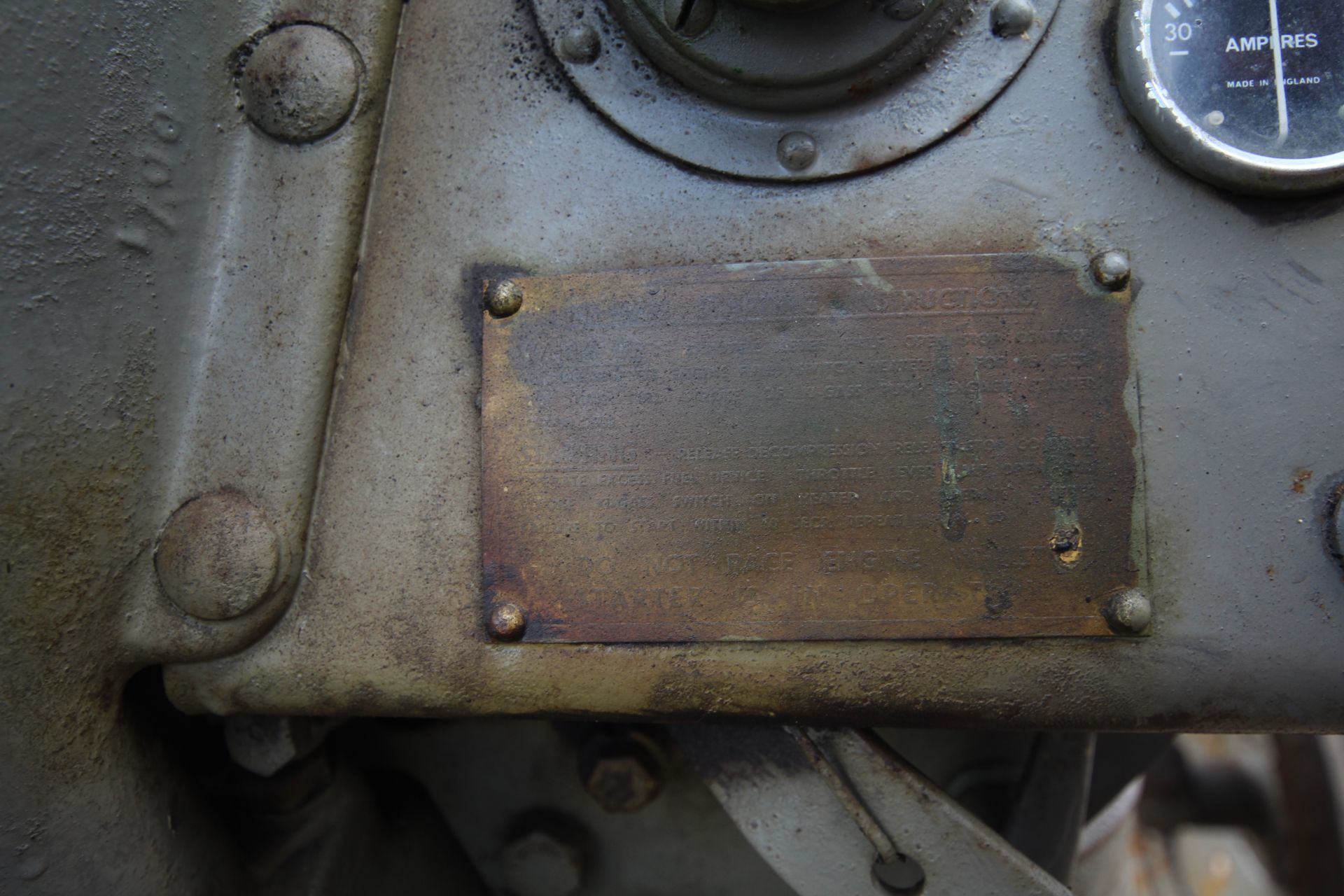 Ferguson TEF 20 diesel 2WD tractor. Serial number 411731. Built Wednesday 22 September 1954. - Image 61 of 66