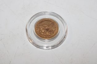 A 1855 2½D gold coin