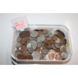 A box of various American coinage to include 1988