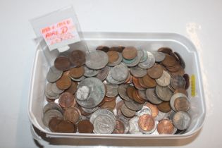 A box of various American coinage to include 1988