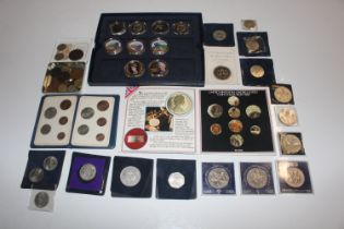 A box containing Royal Commemorative and various o