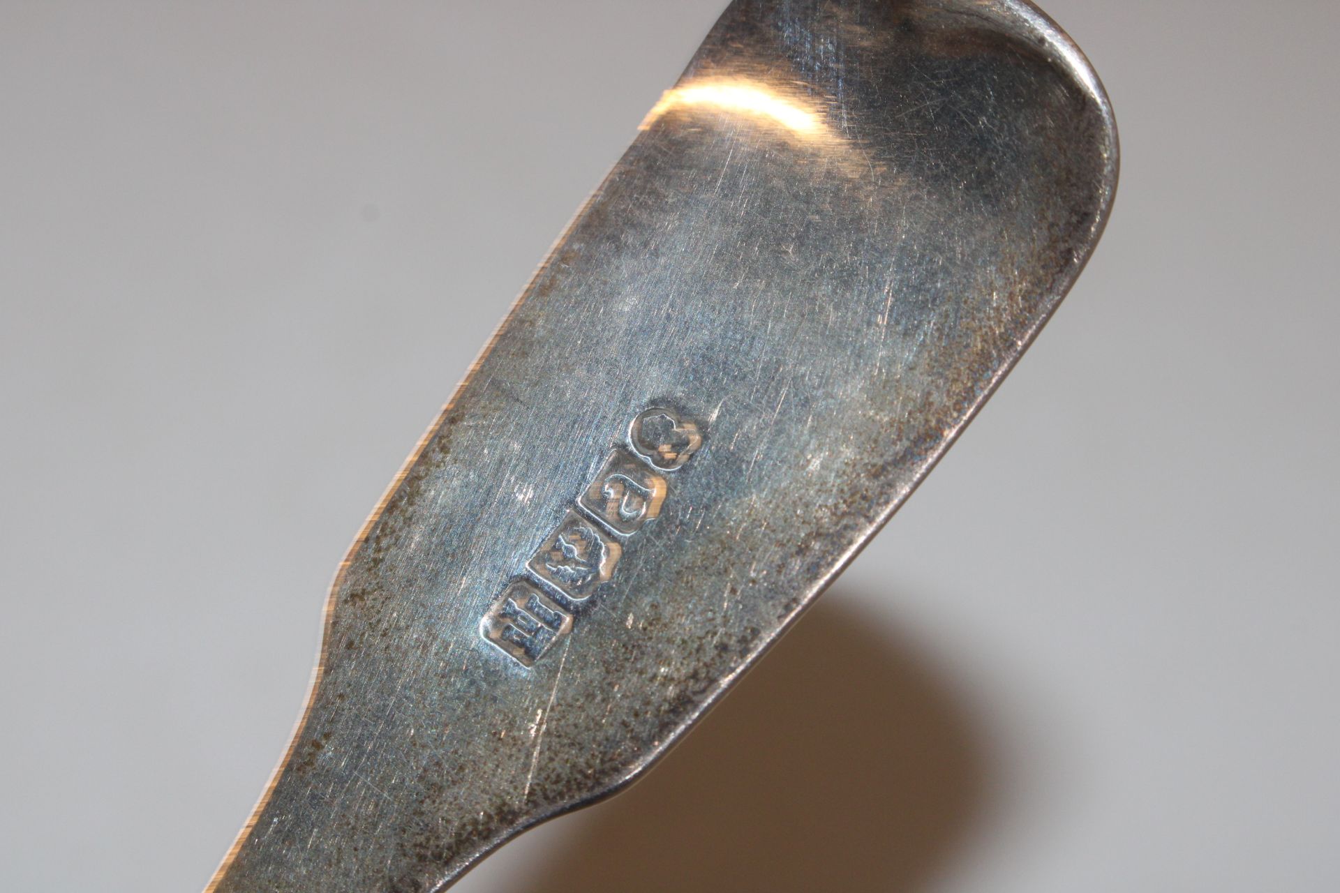 Two Scottish silver serving spoons, approx. 132gms - Image 3 of 3