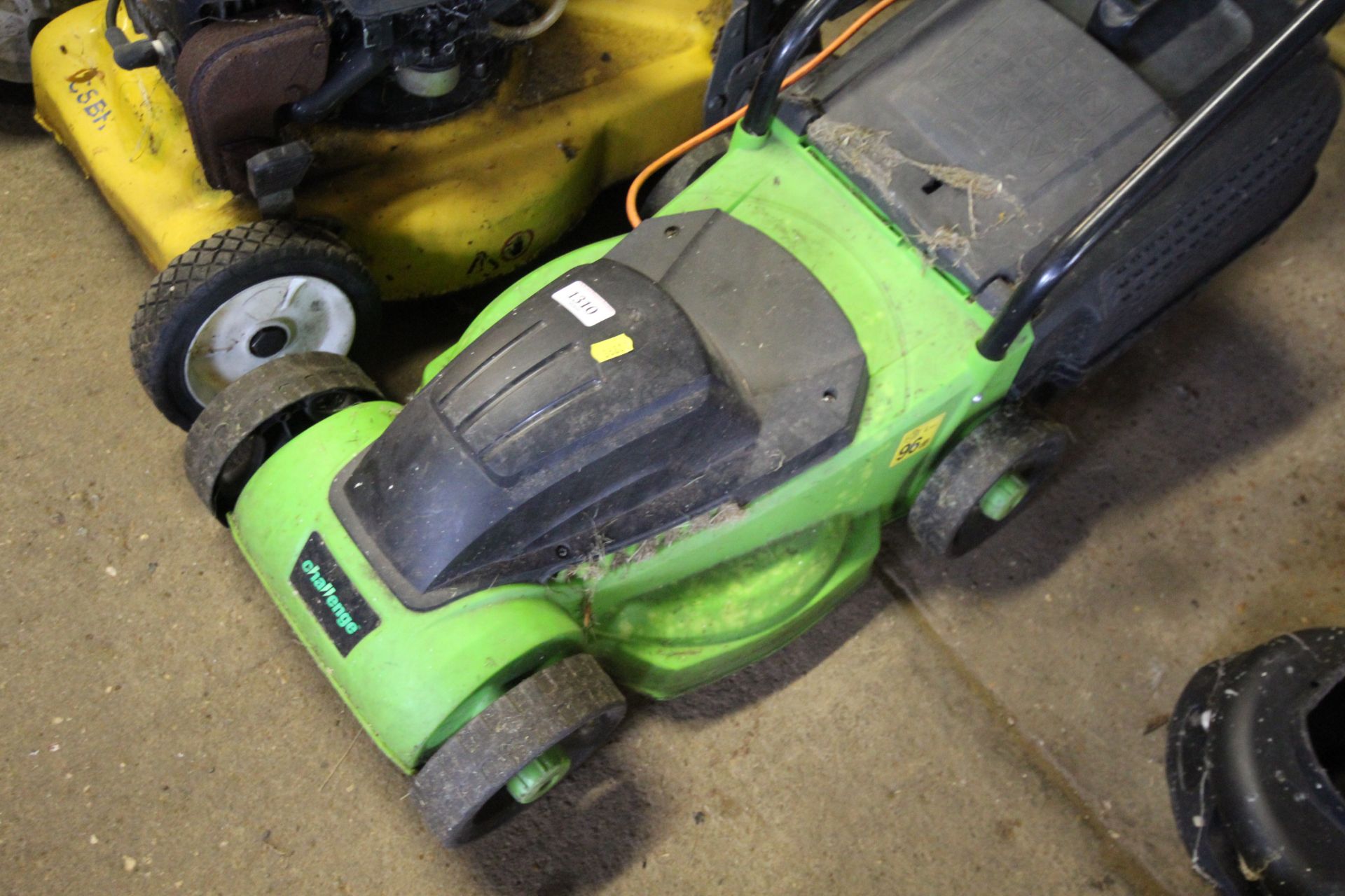 A Challenge electric rotary garden lawnmower - Image 2 of 2