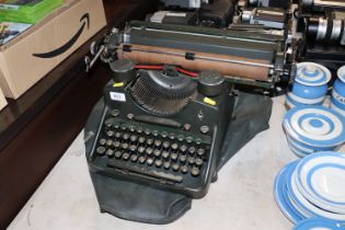 A Bar Lock typewriter