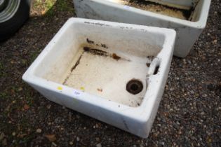 A butler style sink