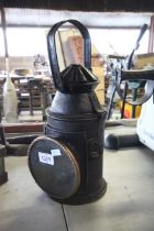 A vintage railway signal lamp (99)