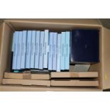 A box of collectors plates including Wedgwood