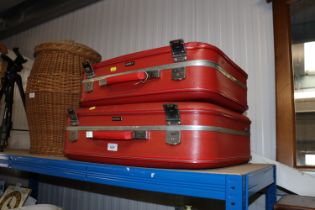 Two Antler suitcases