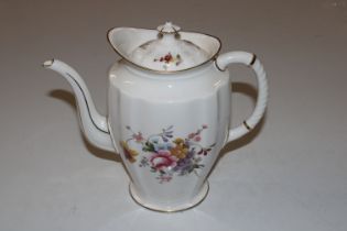 A Royal Crown Derby "Derby Posies" pattern coffee