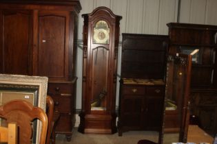 A German longcase clock with three train movement