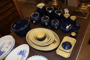 A quantity of Denby tea and dinnerware