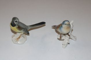 Two Carl Ens model birds