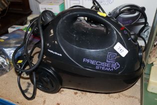 A Morphy Richards steam cleaner