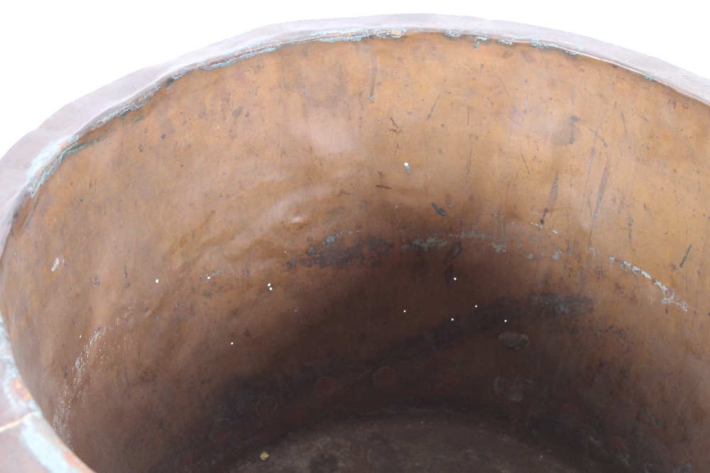 An antique copper, 49cm dia. x 34cm high - Image 2 of 2