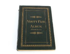 1879 Vanity Fair album containing 47 illustrations, including prints, Jerome Bonaparte and William