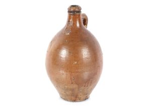 A large stoneware Bellarmine jug, 35cm high