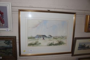 Lenny Townsend, watercolour study "View of Southwo