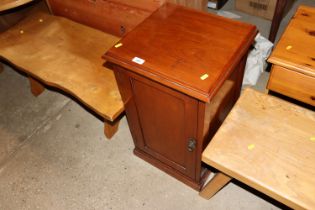 A mahogany pot cupboard