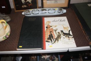 A French Atlas 1925, and French book entitled Des