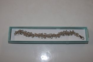 A Sterling silver Hebe bracelet, approx. 28gms