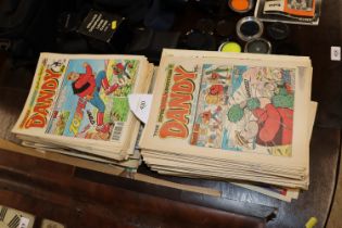 A collection of Dandy comics