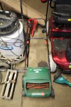 A Qualcast Concord 32 electric 12' cylinder lawn m