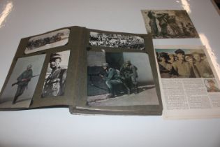 A German WWII scrap album