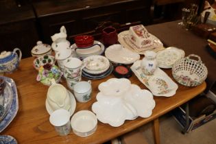 A quantity of various china to include Royal Worce