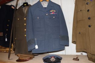 An RAF post WWII pilots uniform (saw action in WWI