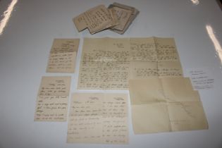 WWI Royal Naval letters, documents etc relating to