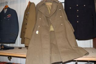 An officers trench coat