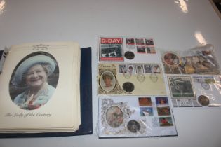 A collection of Royal Commemorative First Day cove