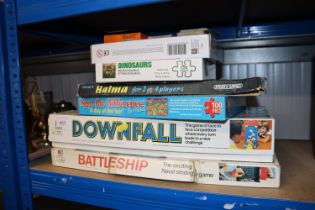 A quantity of various board games, unknown if comp