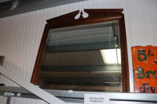 A large framed and bevel edged