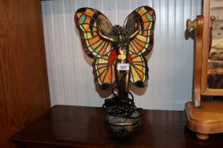 An Art Deco style figural table lamp