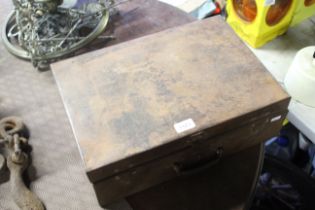 A small steel suitcase (RB634)