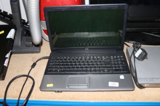 An HP laptop sold as seen