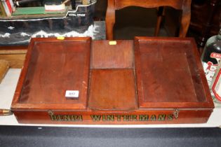 A Henri Wintermans advertising display box