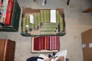 Seventeen volumes of George Meredith, The Complete